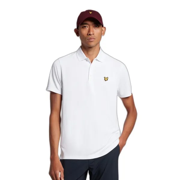 Поло Lyle & Scott Tech, белый