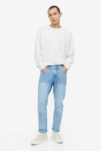 Обычные зауженные джинсы H&M