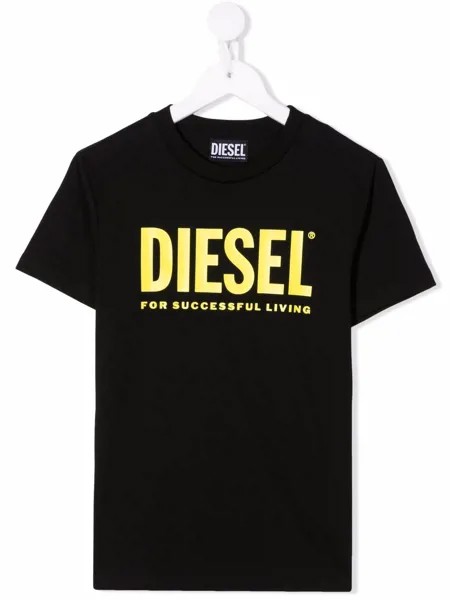 Diesel Kids футболка с логотипом