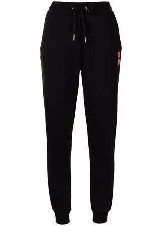 Armani Exchange спортивные брюки с кулиской и нашивкой-логотипом