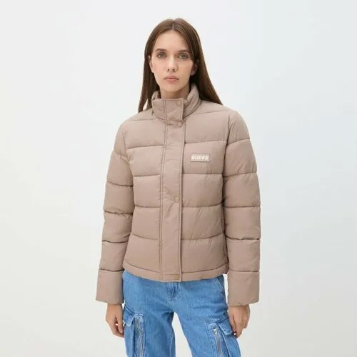 Пуховик GUESS, размер M, бежевый