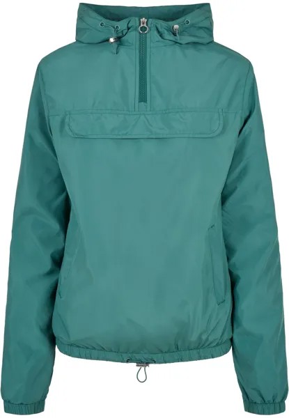 Куртка Urban Classics Windbreaker, зеленый