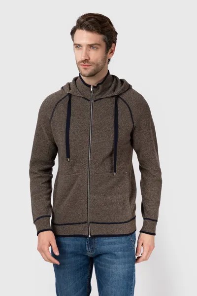 Кардиган мужской Kanzler 18W-CZLE24-KD/39 коричневый XXL