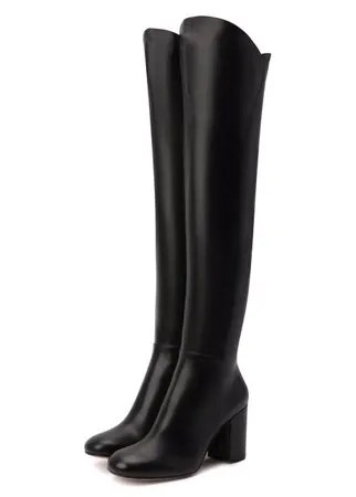 Кожаные ботфорты Gianvito Rossi