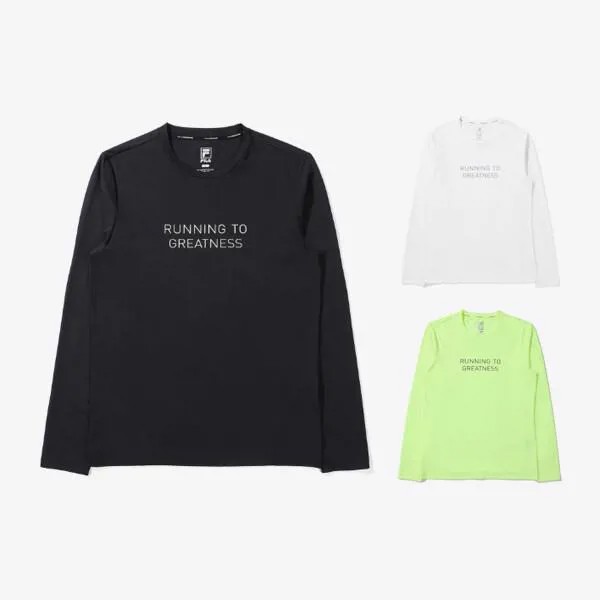 [Fila]Active/Long Sleeve/Round/T-Shirts