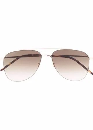 Saint Laurent Eyewear солнцезащитные очки-авиаторы