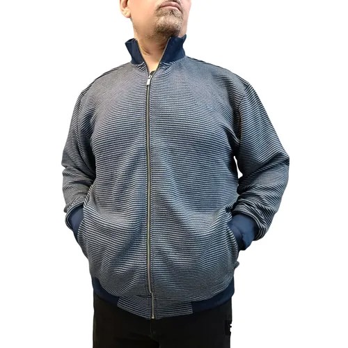Бомбер GRAND CHIEF, размер 5XL, серый