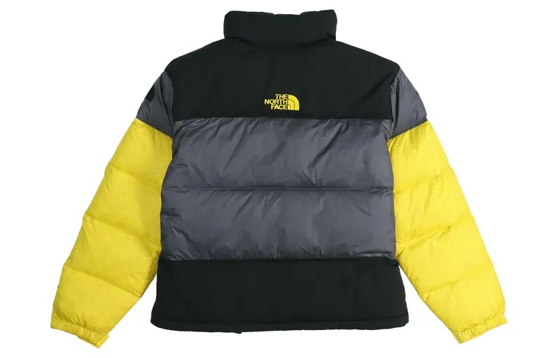 THE NORTH FACE Мужской пуховик, цвет Black gray yellow