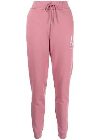 Armani Exchange спортивные брюки с кулиской