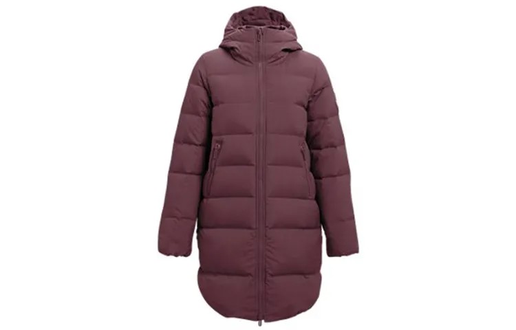 Женский пуховик Under Armour, цвет Burgundy