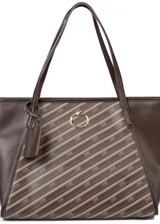 Сумка женская Cavalli Class C93PWCSD0042025 brown Monogram 004