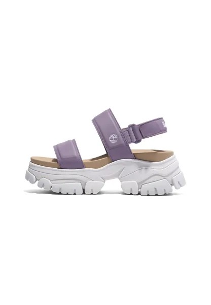 Сандалии на платформе ADLEY WAY 2-STRAP Timberland, цвет medium purple full grain