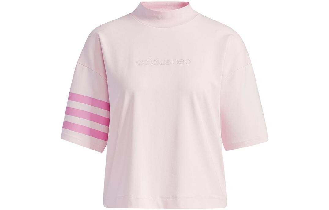 Футболка женская розовая Adidas Neo