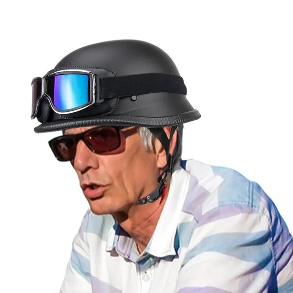 Защитная твердая полузащитная летняя ретро мотоциклетная шляпа, аксессуары для мужских и женских Костюмов