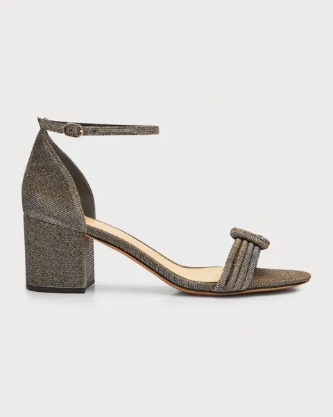 Сандалии Vicky с металлическим узлом и ремешком на щиколотке Alexandre Birman