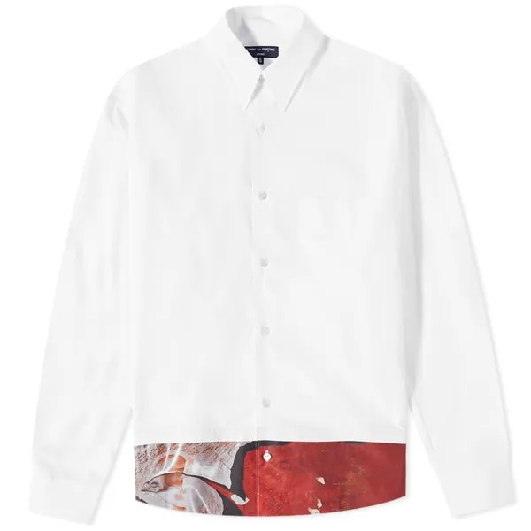 Рубашка Comme des Garçons Homme Hem Panel Shirt