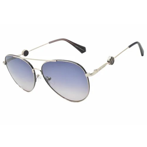 Солнцезащитные очки Enni Marco IS 11-809, фиолетовый, серебряный