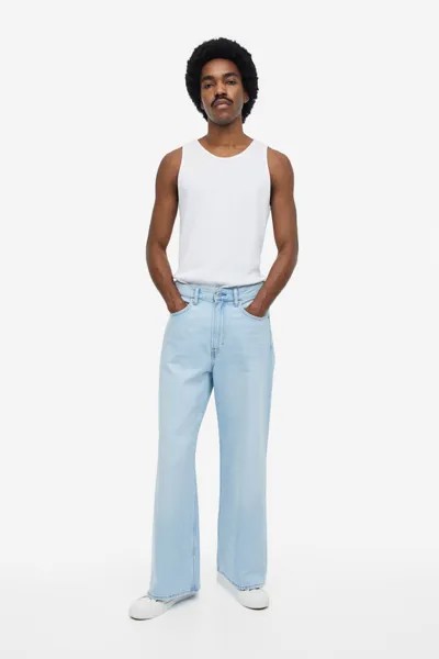 Джинсы мужские H&M 1130139003 синие 36/32 (доставка из-за рубежа)