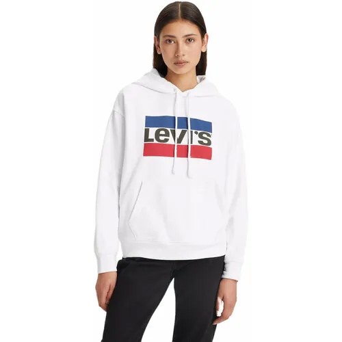 Толстовка Levi's Women Graphic Standard Hoodie, размер XS, , white