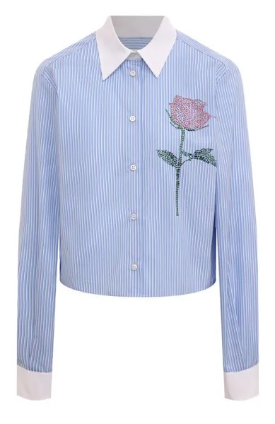 Хлопковая рубашка MSGM