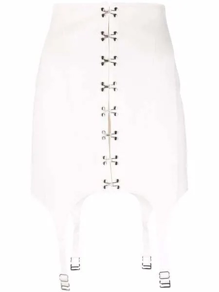 Dion Lee Corset Garter mini skirt