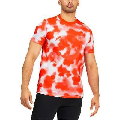 Puma KoolAid X Tie Dye Crew Neck с коротким рукавом Мужская оранжевая спортивная футболка Casua