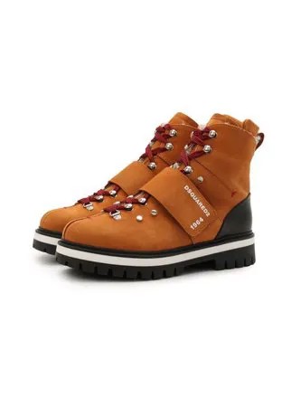 Кожаные ботинки Dsquared2