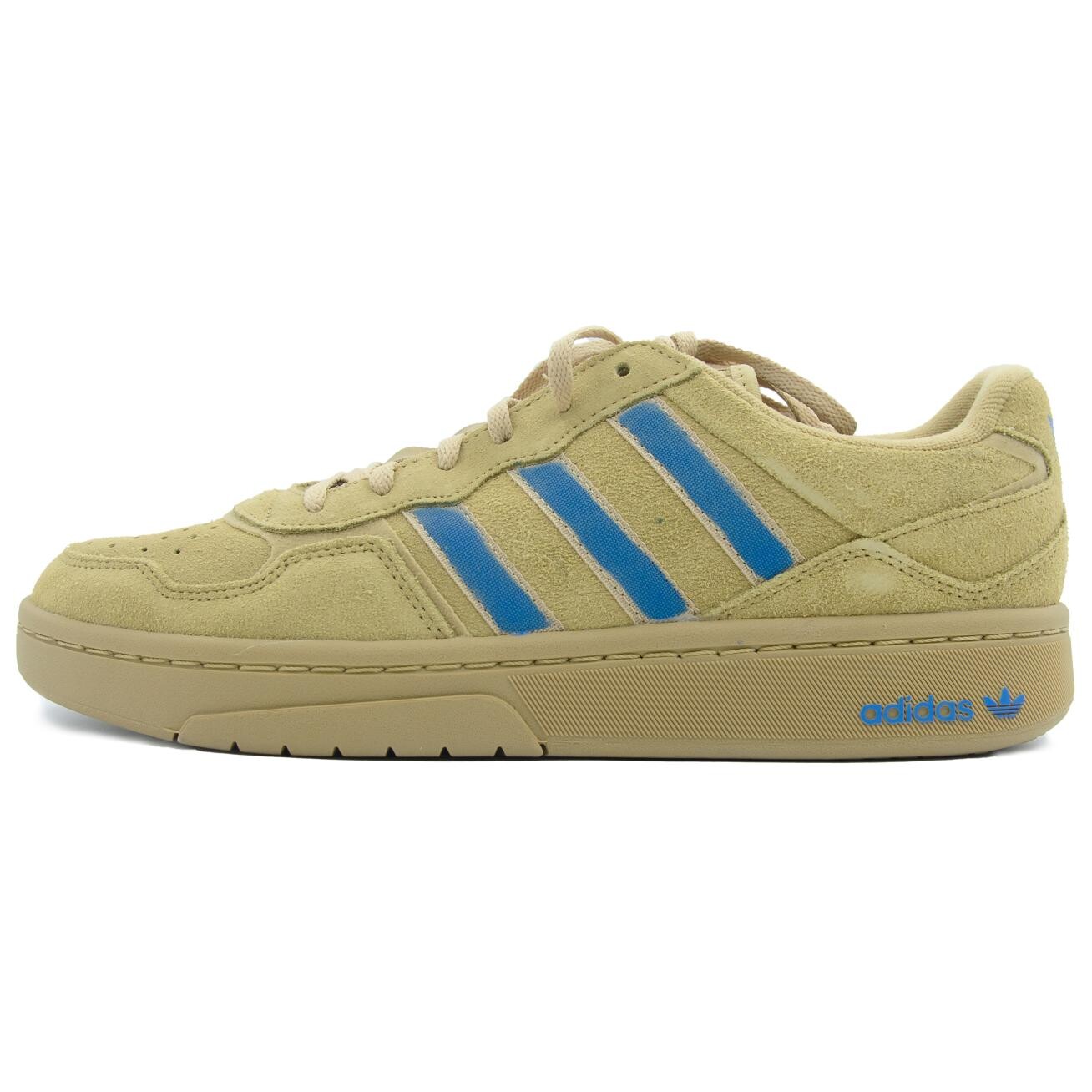 Кроссовки adidas originals Courtic Skateboarding Shoes Unisex Low-top Blue/Yellow, хаки