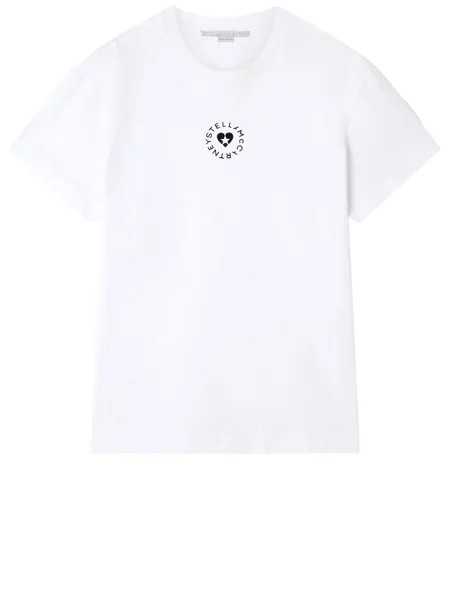 Футболка Stella Mccartney Lovestruck Logo, белый