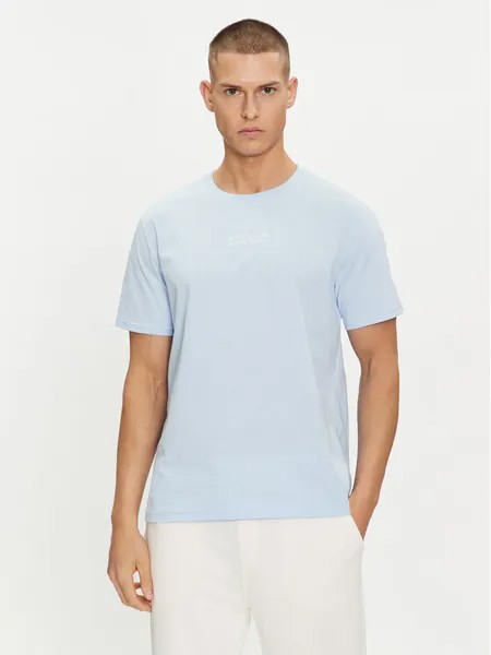 Пижамная футболка стандартного кроя United Colors Of Benetton, синий
