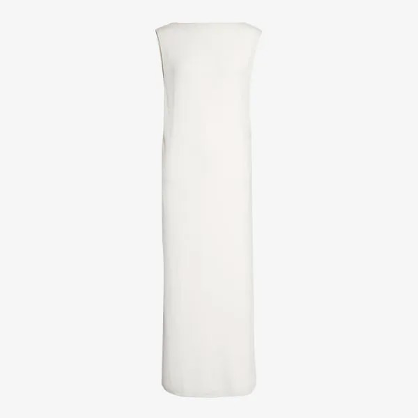 Платье макси capa из эластичной ткани Jacquemus, белый
