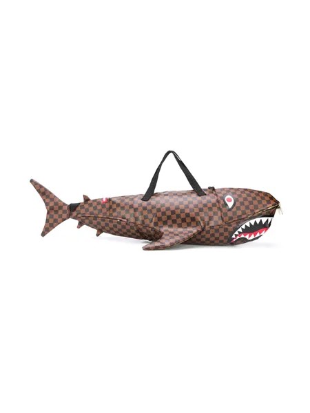 Sprayground kid дорожная сумка в форме акулы