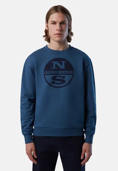 Толстовка Mit Logo-Druck North Sails, синий