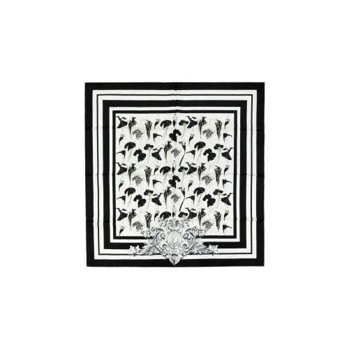 Черно-белый стильный женский платок Gianfranco Ferre 837938