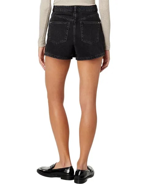 Шорты MANGO Skort Shorts, цвет Black Denim