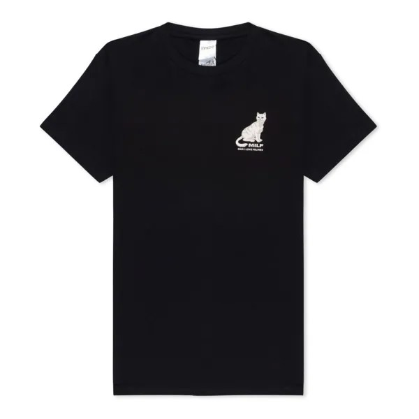 Футболка RIPNDIP Man I Love Felines Tee Black