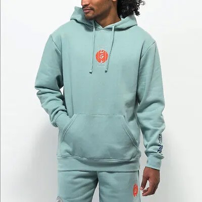 DGK Breaker Hoodie Men морская пена