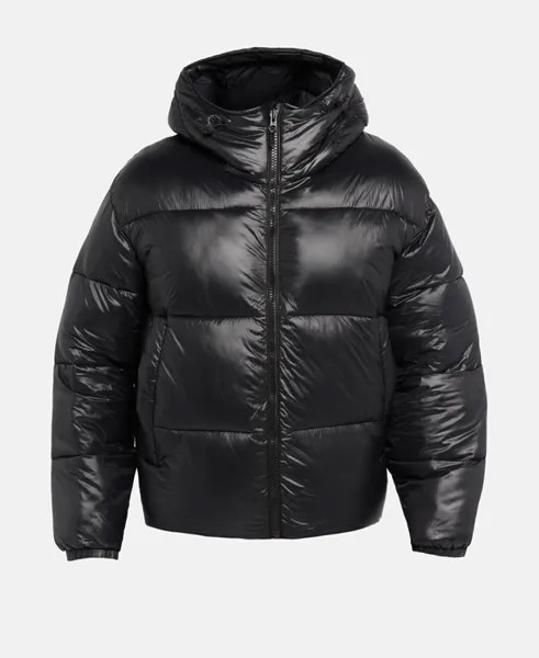 Стеганая куртка Abercrombie & Fitch, темно-серый