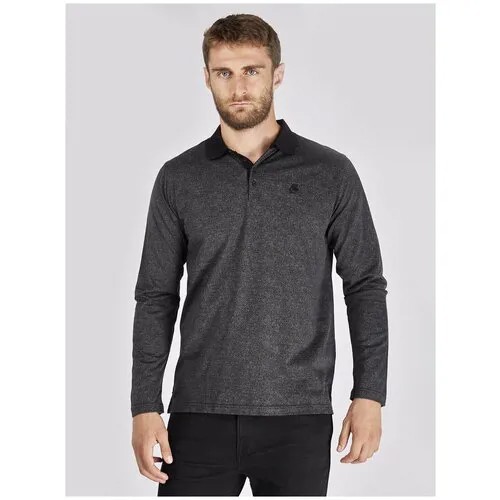 Лонгслив с воротником поло Karl Lagerfeld RU 58 / EU 56 / 3XL