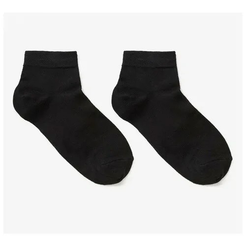 Мужские носки Россия, 12 пар, 12 уп., классические, размер 41-47, черный