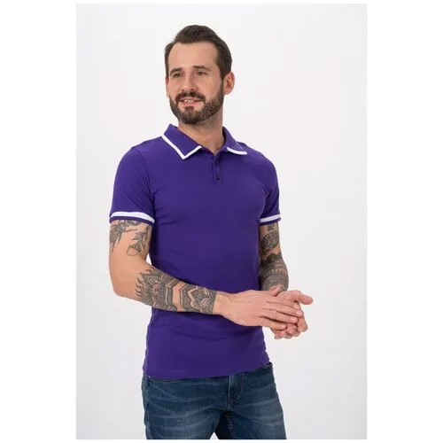 Поло Envy Lab SH001 Фиолетовый 46