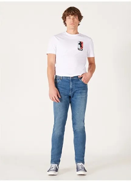 Мужские джинсовые брюки узкого кроя с низкой талией Wrangler