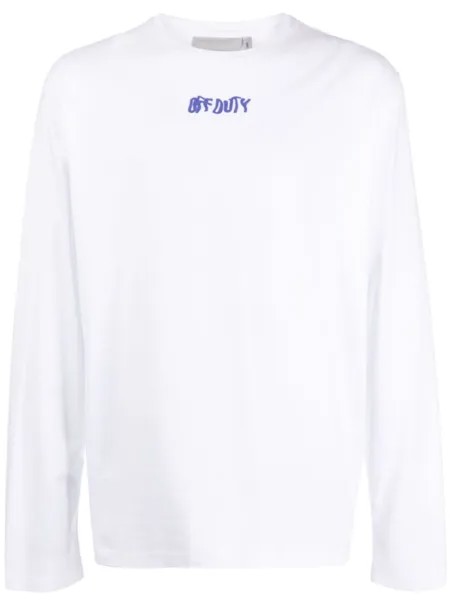 Футболка Stay Wavy с длинными рукавами Off Duty, белый