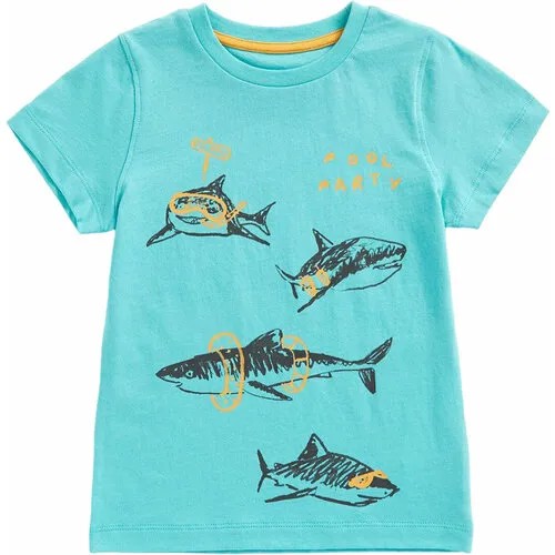 Футболка mothercare, размер 92, зеленый