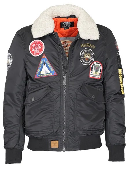 Куртка TOP GUN Bomberjacke TG23003, черный