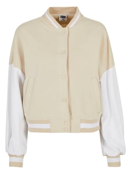 Демисезонная куртка Urban Classics, цвет softseagrass/white