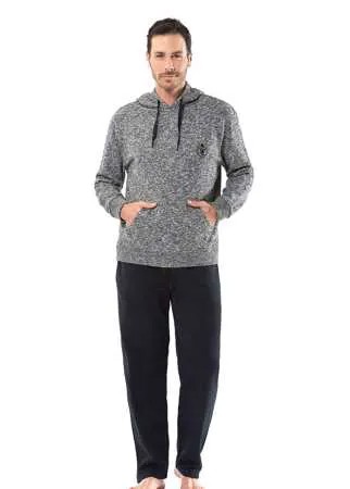 Пижама мужская Cacharel 2156 черная XL