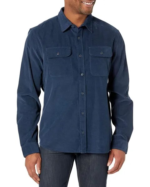 Рубашка L.L.Bean Signature Microwale Corduroy, цвет Mariner Blue
