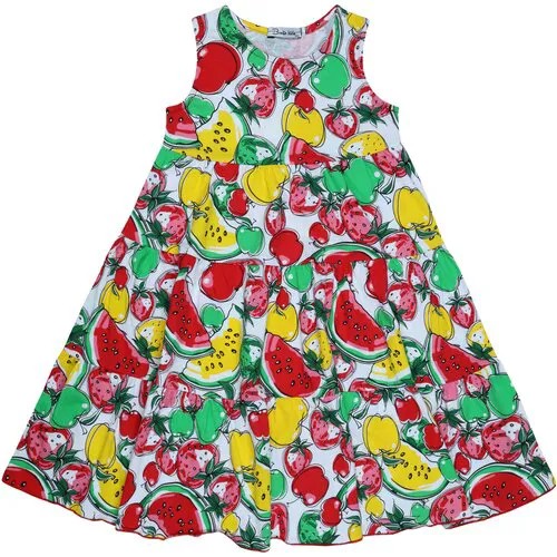 Платье BONITO KIDS, размер 128, мультиколор