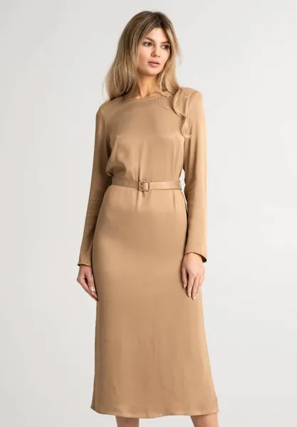 Платье из джерси VALENTINA LEIMANN, цвет beige